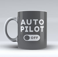 Thumbnail for Auto Pilot Off Designed Mugs