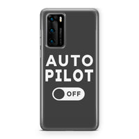 Thumbnail for Auto Pilot Off Designed Huawei Cases