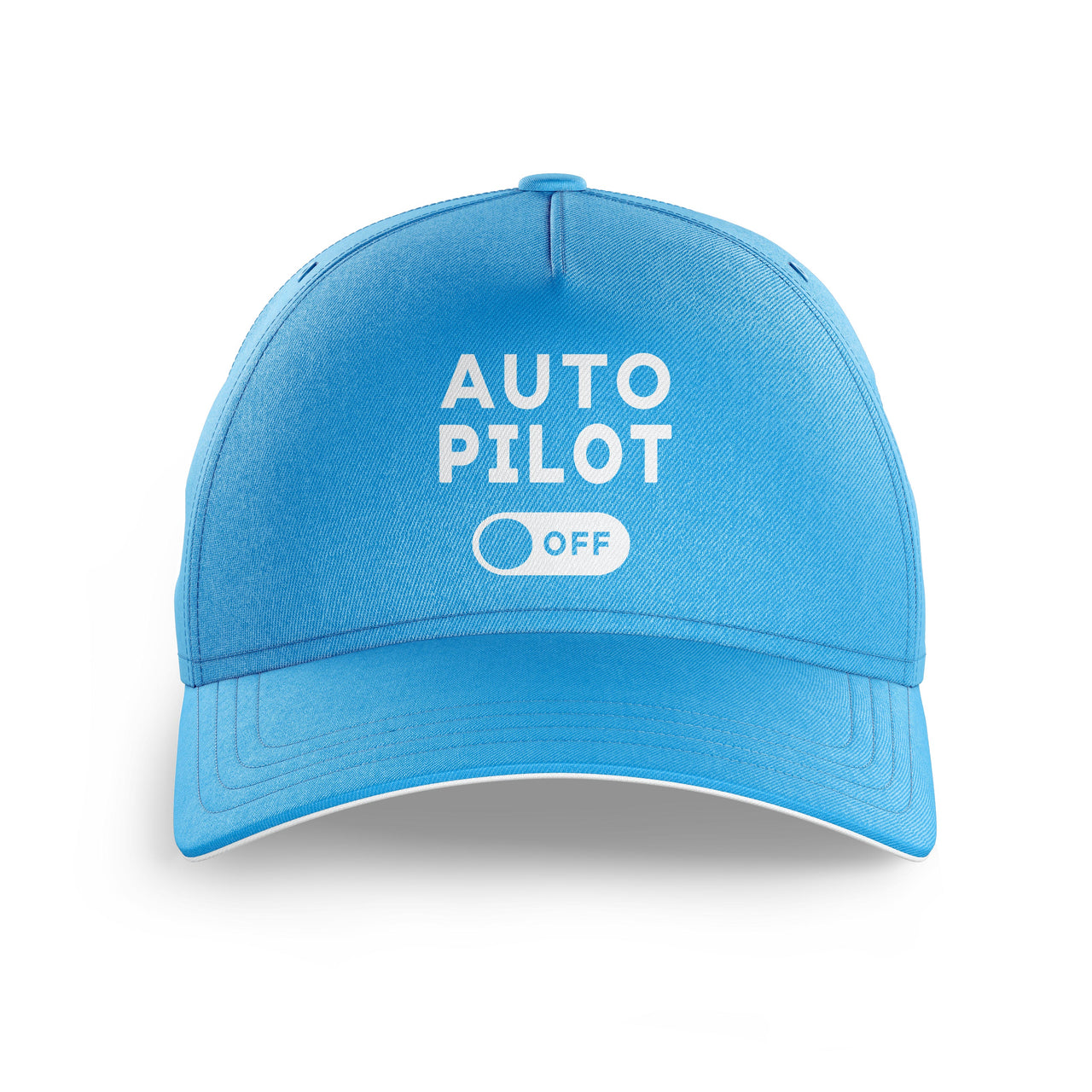Auto Pilot Off Printed Hats