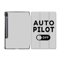Thumbnail for Auto Pilot Off Designed Samsung Tablet Cases