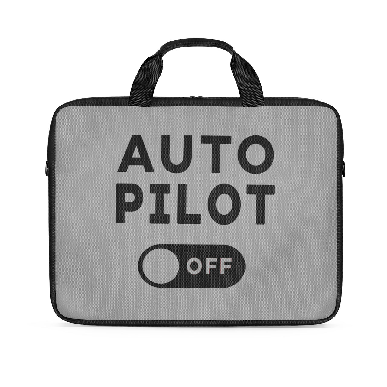 Auto Pilot Off Designed Laptop & Tablet Bags