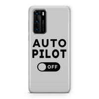 Thumbnail for Auto Pilot Off Designed Huawei Cases