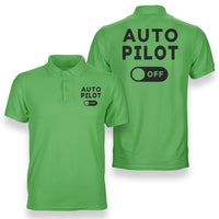 Thumbnail for Auto Pilot Off Designed Double Side Polo T-Shirts