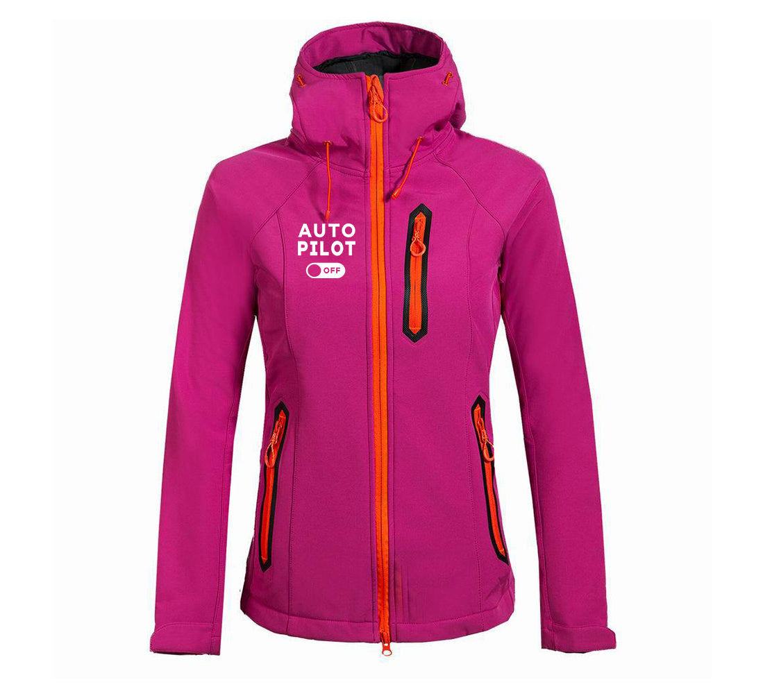 Auto Pilot Off Designed "Women" Polar Jackets