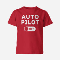 Thumbnail for Auto Pilot Off Designed Children T-Shirts