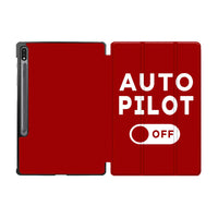 Thumbnail for Auto Pilot Off Designed Samsung Tablet Cases