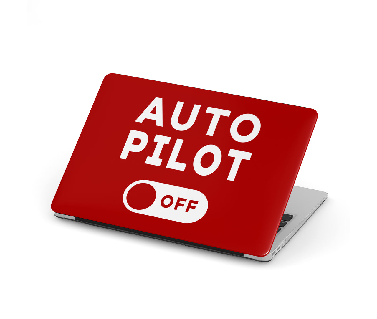 Auto Pilot Off Designed Macbook Cases