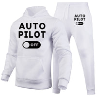 Thumbnail for Auto Pilot Off Designed Hoodies & Sweatpants Set