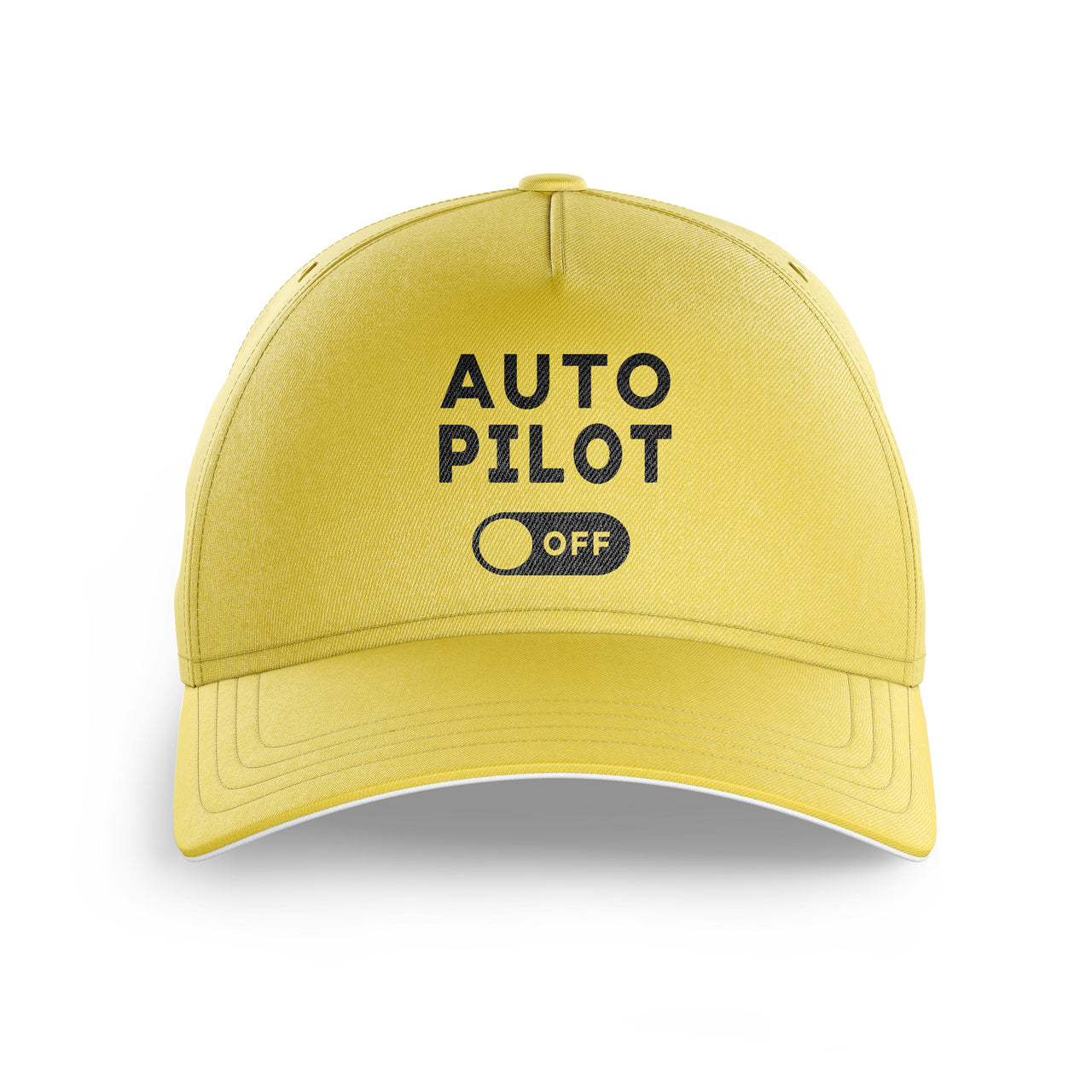 Auto Pilot Off Printed Hats