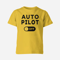 Thumbnail for Auto Pilot Off Designed Children T-Shirts