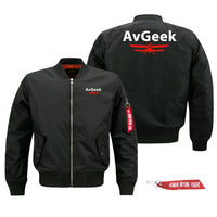 Thumbnail for Avgeek Designed Pilot Jackets (Customizable)