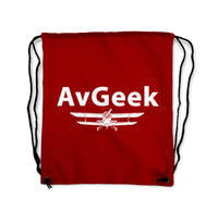 Thumbnail for Avgeek Designed Drawstring Bags
