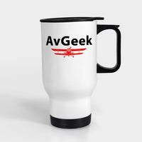 Thumbnail for Avgeek Designed Travel Mugs (With Holder)
