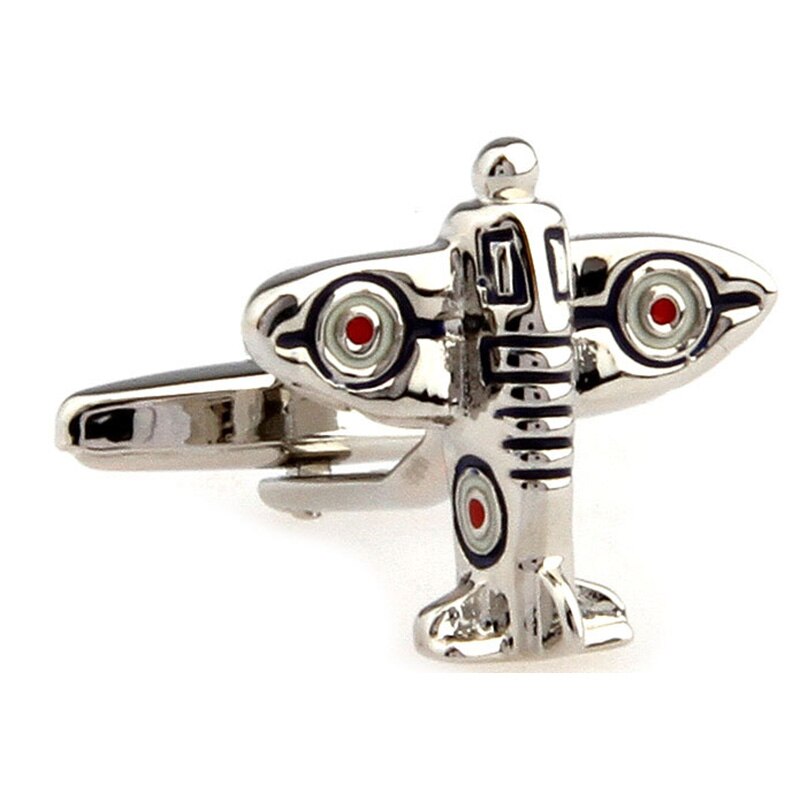 Aviation Personality Fighter Cuff Links