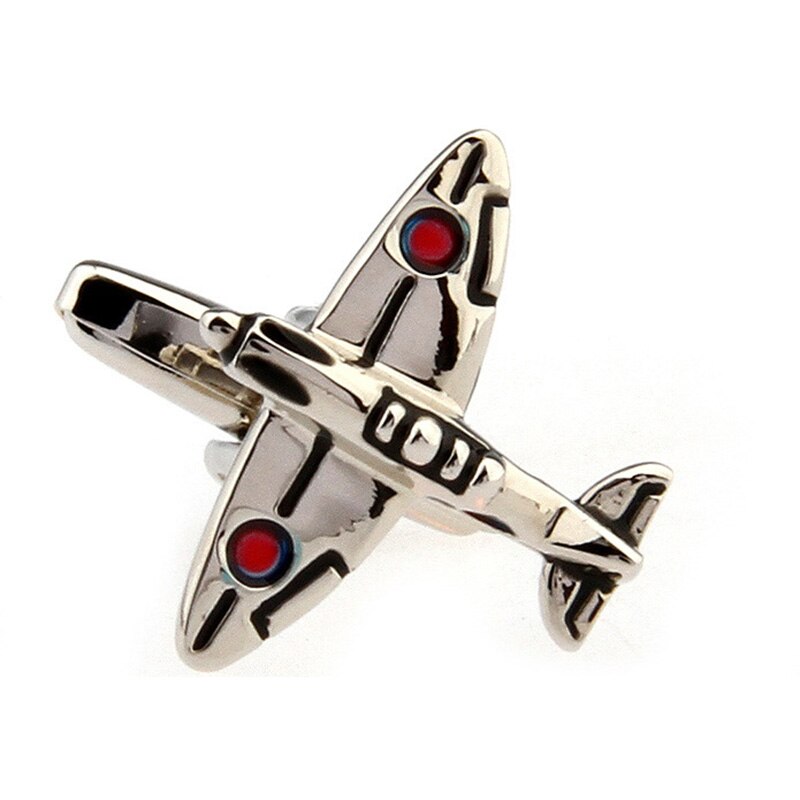 Aviation Personality Fighter Cuff Links