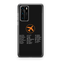Thumbnail for Aviation Alphabet 2 Designed Huawei Cases
