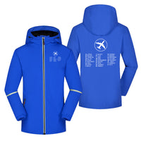 Thumbnail for Aviation Alphabet 2 Designed Rain Coats & Jackets