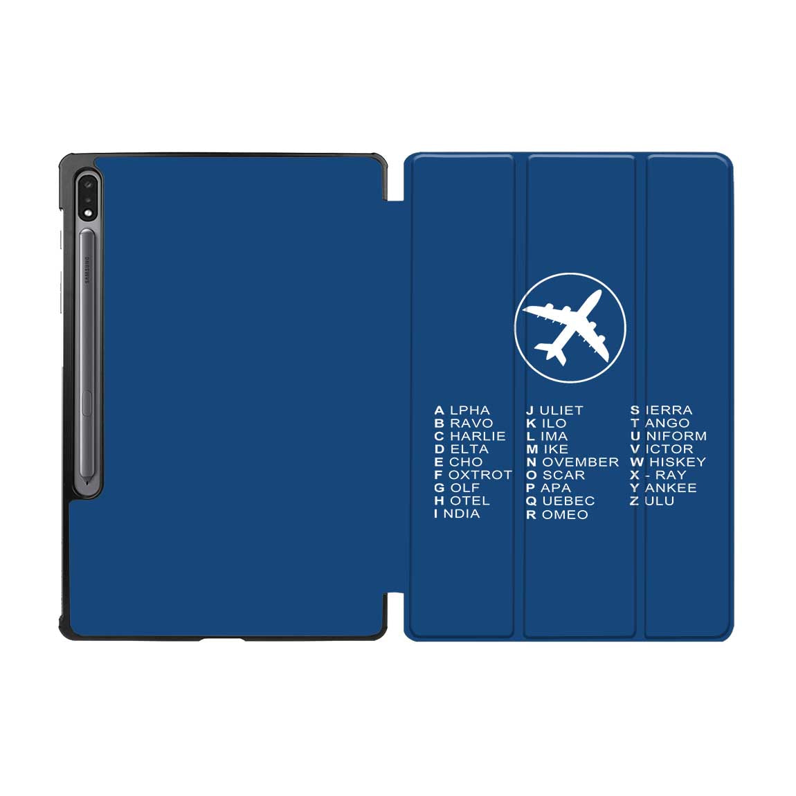 Aviation Alphabet 2 Designed Samsung Tablet Cases