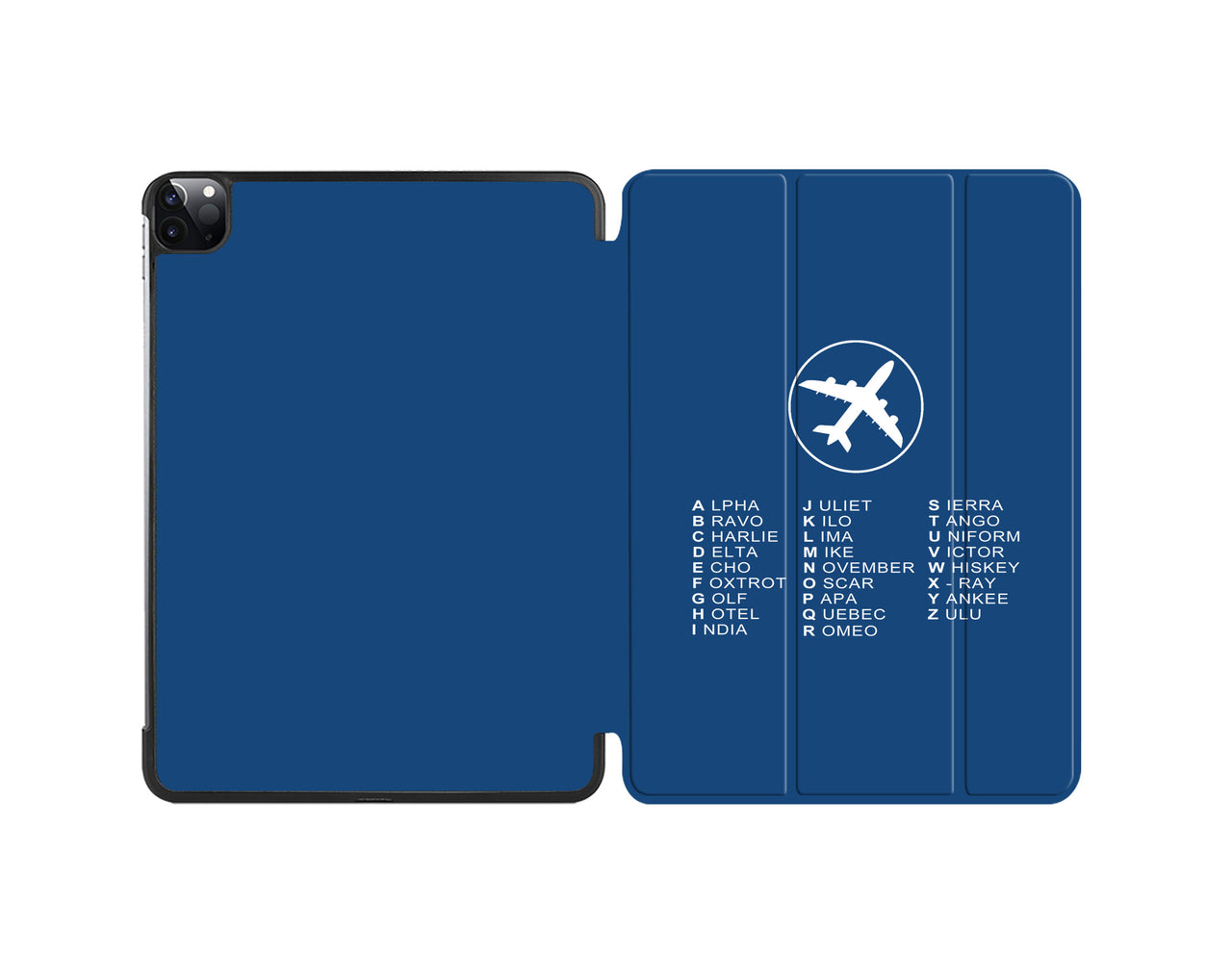Aviation Alphabet 2 Designed iPad Cases