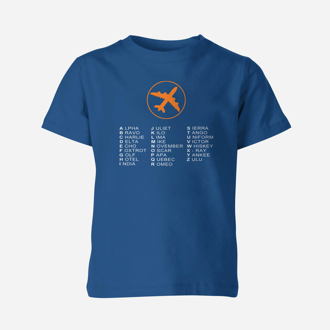 Aviation Alphabet 2 Designed Children T-Shirts