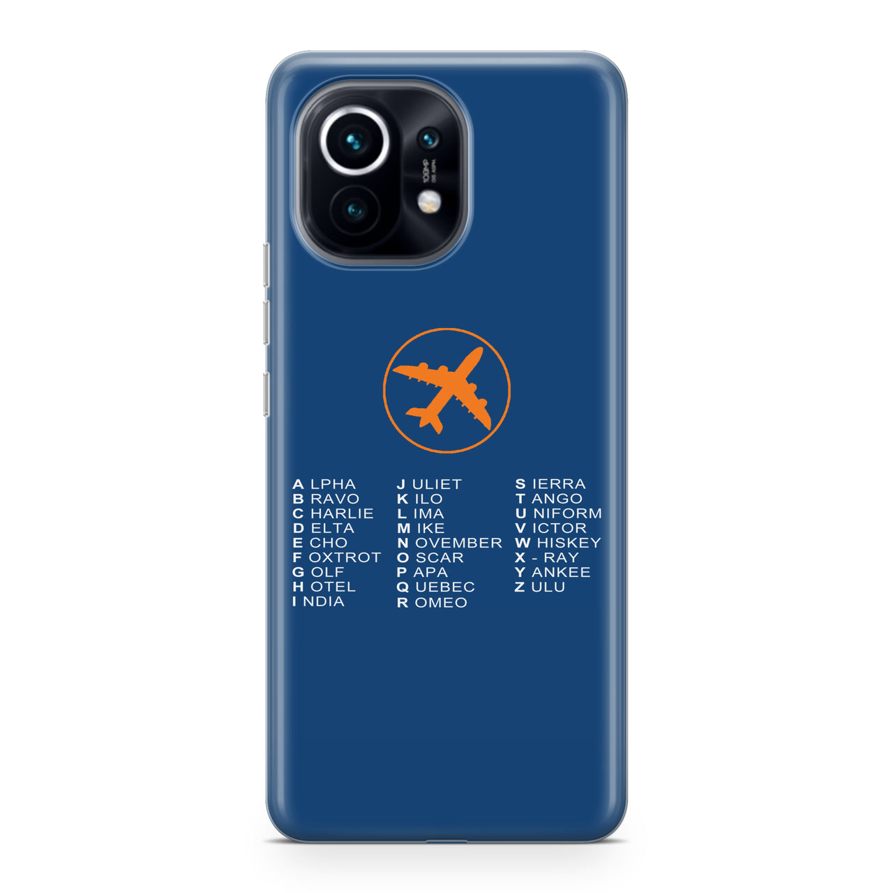 Aviation Alphabet 2 Designed Xiaomi Cases
