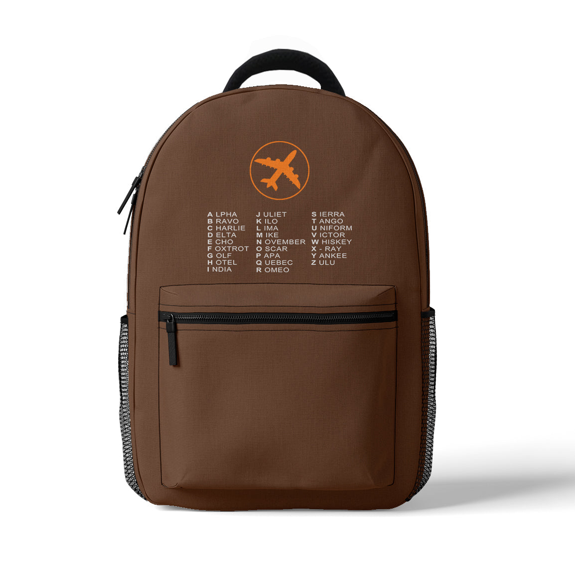 Aviation Alphabet 2 Designed 3D Backpacks