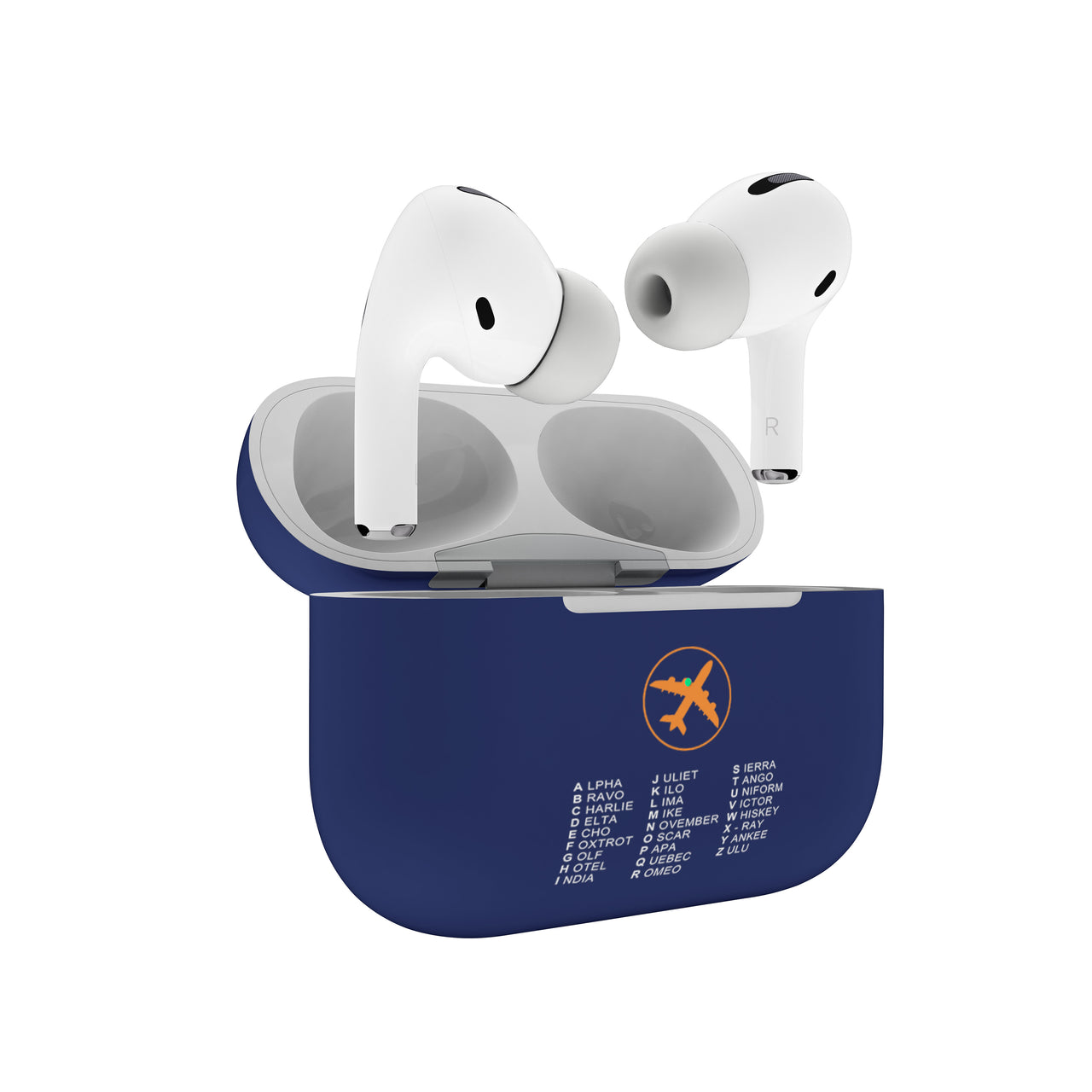 Aviation Alphabet 2 Designed AirPods  Cases