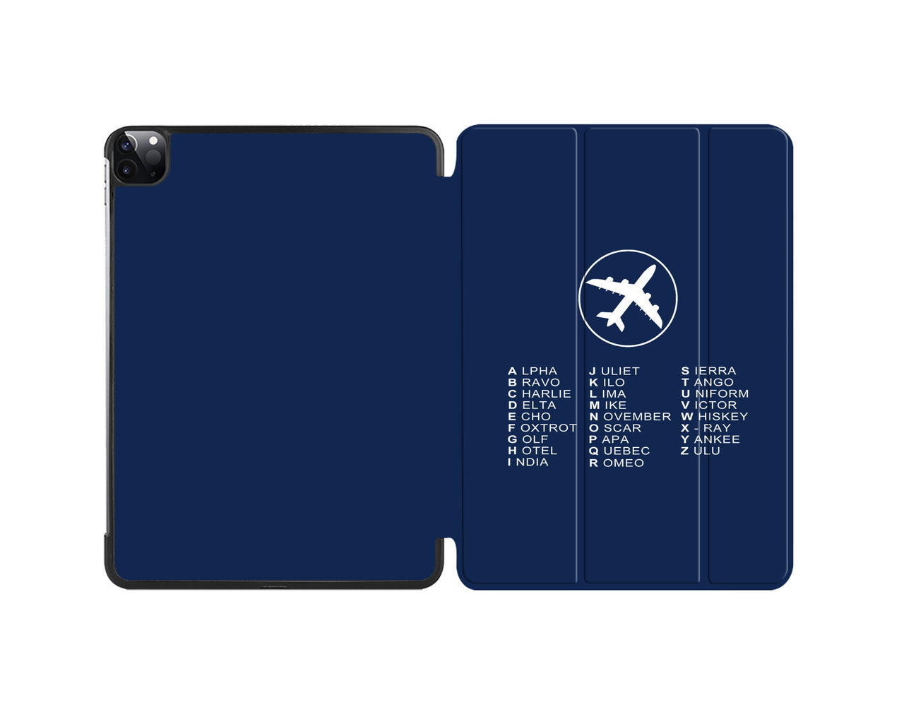 Aviation Alphabet 2 Designed iPad Cases