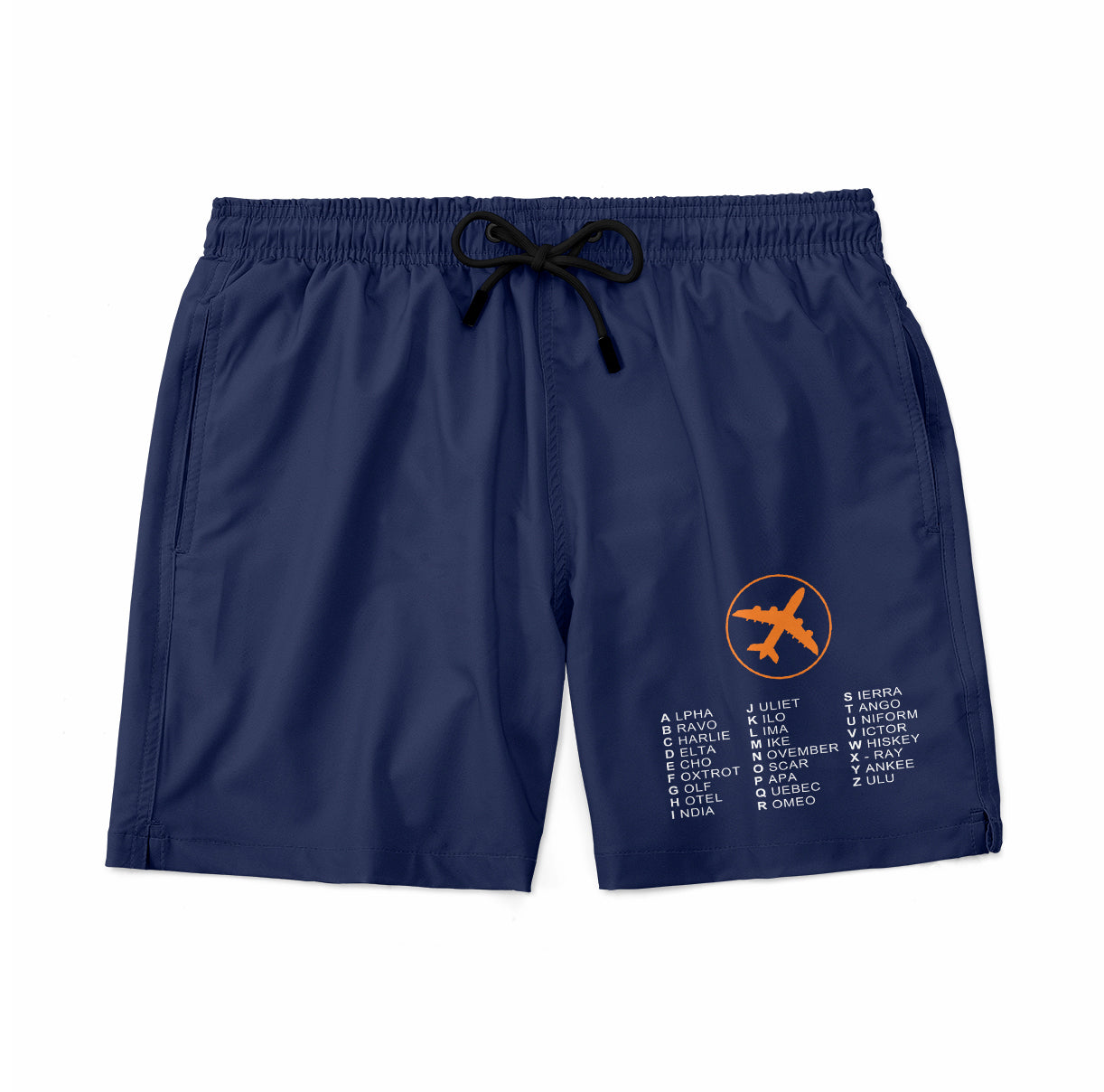 Aviation Alphabet 2 Designed Swim Trunks & Shorts