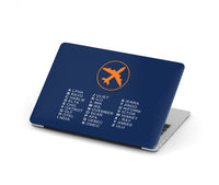 Thumbnail for Aviation Alphabet 2 Designed Macbook Cases