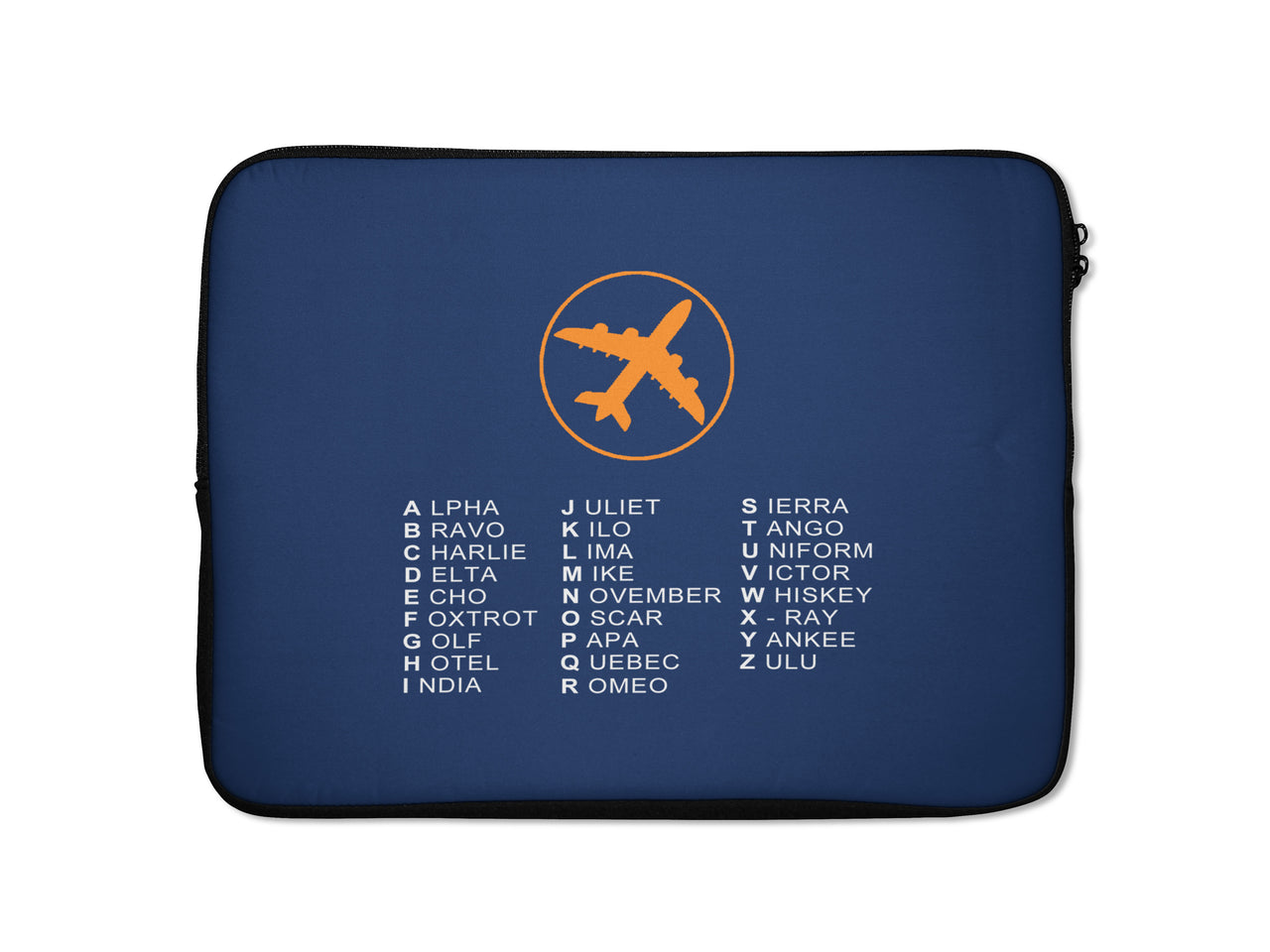 Aviation Alphabet 2 Designed Laptop & Tablet Cases