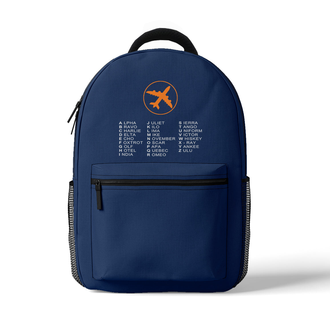 Aviation Alphabet 2 Designed 3D Backpacks