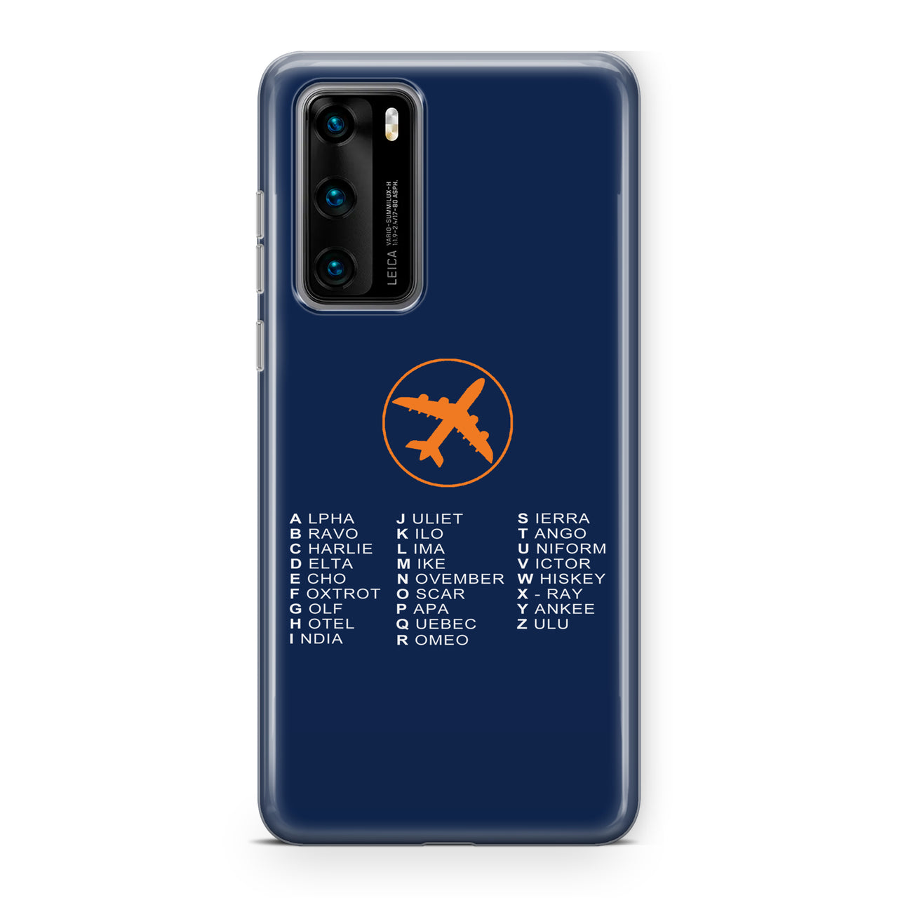 Aviation Alphabet 2 Designed Huawei Cases