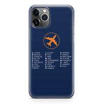 Thumbnail for Aviation Alphabet 2 Designed iPhone Cases