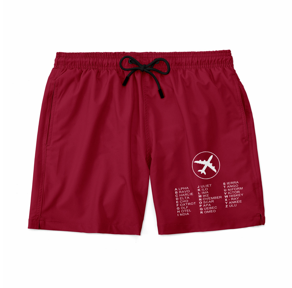 Aviation Alphabet 2 Designed Swim Trunks & Shorts