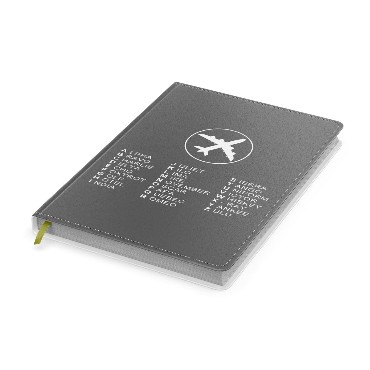 Aviation Alphabet 2 Designed Notebooks