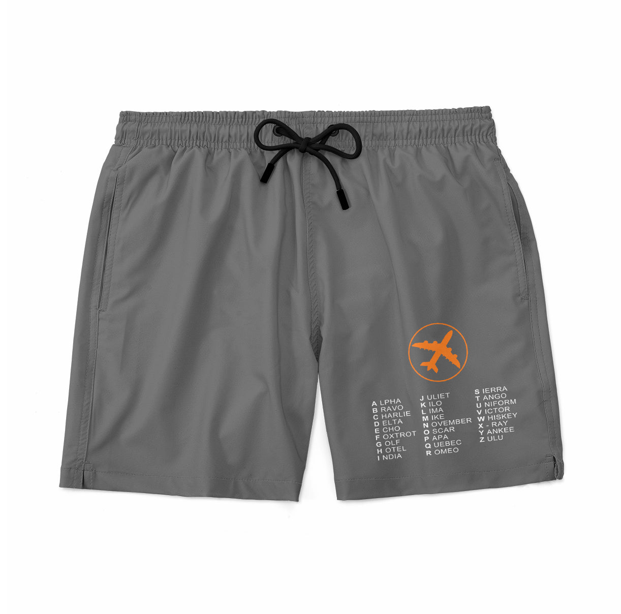 Aviation Alphabet 2 Designed Swim Trunks & Shorts