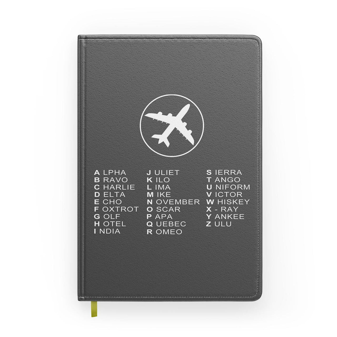 Aviation Alphabet 2 Designed Notebooks