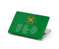 Thumbnail for Aviation Alphabet 2 Designed Macbook Cases