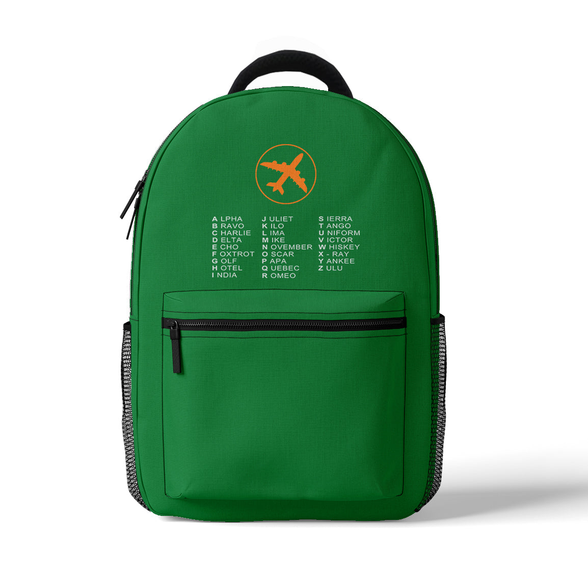 Aviation Alphabet 2 Designed 3D Backpacks