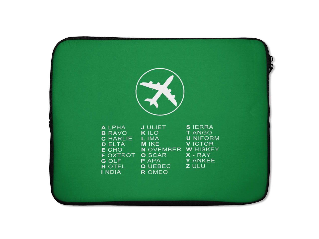 Aviation Alphabet 2 Designed Laptop & Tablet Cases