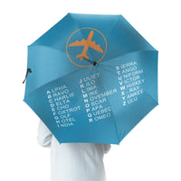 Thumbnail for Aviation Alphabet 2 Designed Umbrella