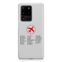 Thumbnail for Aviation Alphabet 2 Samsung A Cases