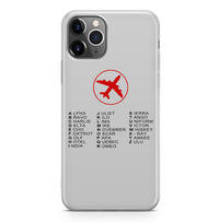 Thumbnail for Aviation Alphabet 2 Designed iPhone Cases
