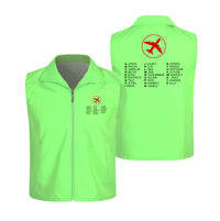 Thumbnail for Aviation Alphabet 2 Designed Thin Style Vests