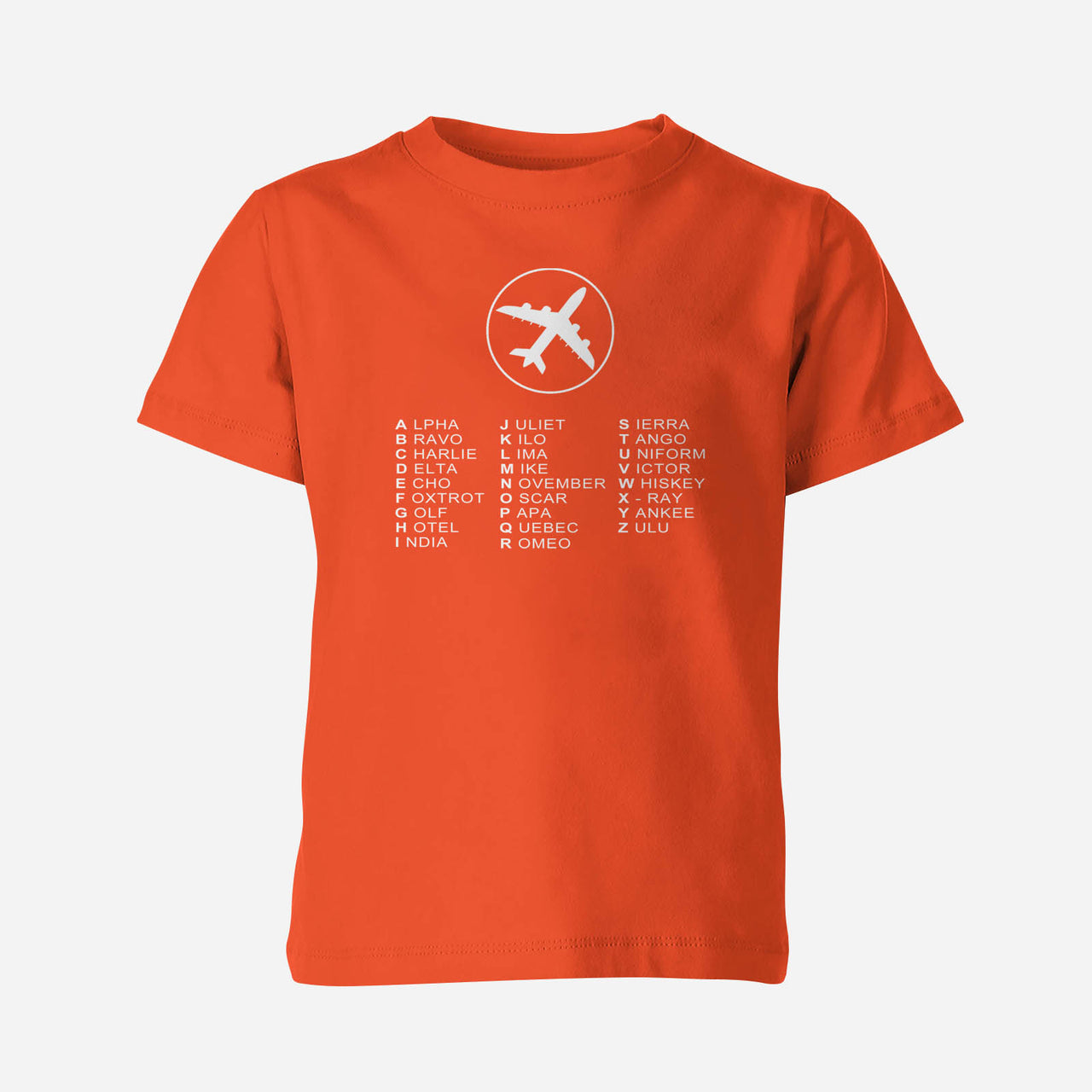 Aviation Alphabet 2 Designed Children T-Shirts