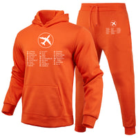 Thumbnail for Aviation Alphabet 2 Designed Hoodies & Sweatpants Set