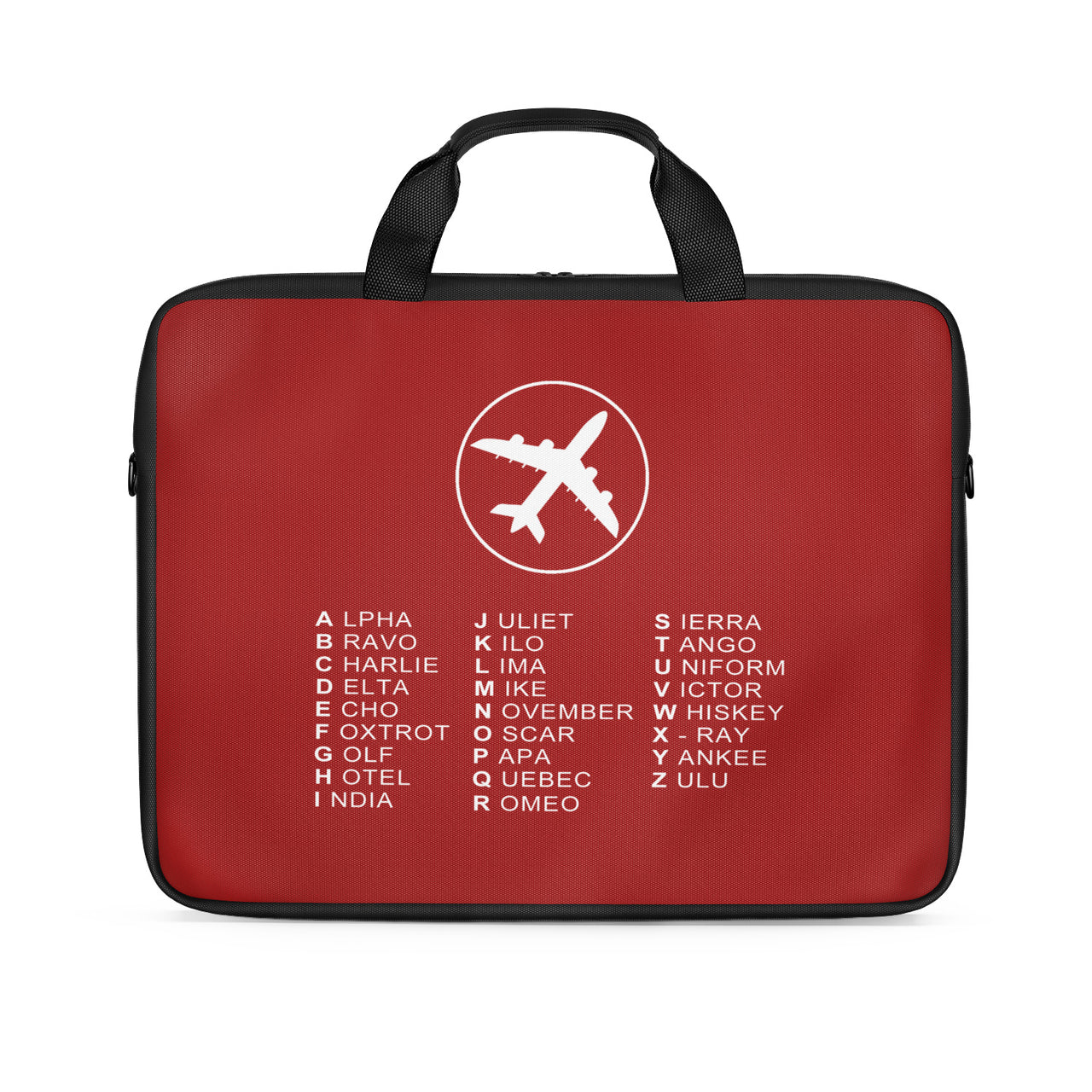 Aviation Alphabet 2 Designed Laptop & Tablet Bags