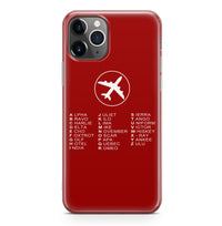 Thumbnail for Aviation Alphabet 2 Designed iPhone Cases