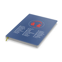 Thumbnail for Aviation Alphabet 3 Designed Notebooks